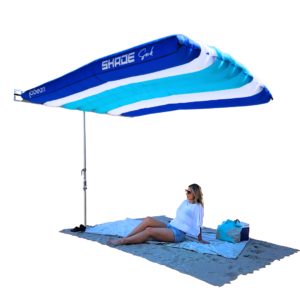 ShadeSock Silent Wind-Inflating Beach Canopy - VIP