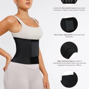 Feelingirl Triple Wrap Tummy Control Waist Trainer Belt - VIP
